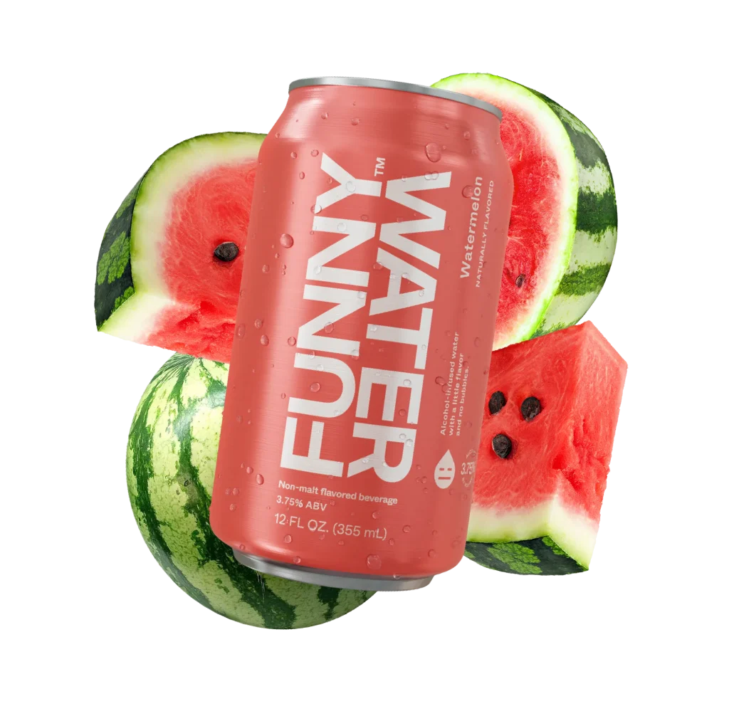 Can of watermelon Funny Water